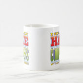 コンピュータ憎悪の顔 コーヒーマグカップ (中央)