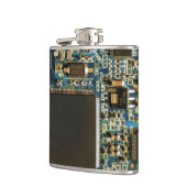 コンピュータ懸命ドライブ回路基板 – 青 フラスク (左)