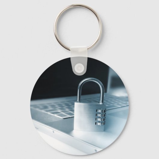 コンピュータ技術のセキュリティ キーホルダー (正面)