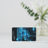 コンピュータ技術の名刺 名刺 (スタンド正面)