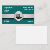 コンピュータ技術サポート名刺 名刺 (正面/裏面)