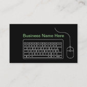 コンピュータ技術テーマ名刺 名刺 (正面)