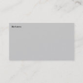 コンピュータ技術名刺 名刺 (裏面)