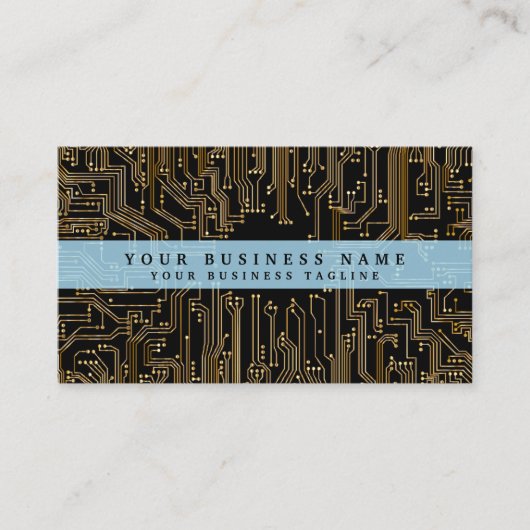 コンピュータ技術者の名刺 名刺 (正面)