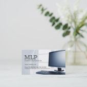 コンピュータ技術者の名刺 名刺 (スタンド正面)