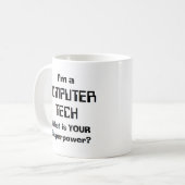 コンピュータ技術者 コーヒーマグカップ (正面左)