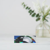 コンピュータ技術者Iプロファイルカード スキニー名刺 (スタンド正面)