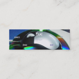 コンピュータ技術者Iプロファイルカード スキニー名刺