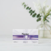 コンピュータ技術-名刺のテンプレート 名刺 (スタンド正面)