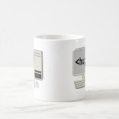 コンピュータ抱擁マグ コーヒーマグカップ (中央)