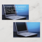 コンピュータ業界カード2 名刺 (正面/裏面)