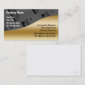 コンピュータ業界カード 名刺 (正面/裏面)