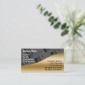 コンピュータ業界カード 名刺 (スタンド正面)