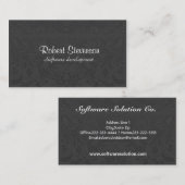 コンピュータ業界カード 名刺 (正面/裏面)