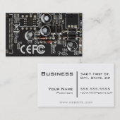 コンピュータ業界カード 名刺 (正面/裏面)
