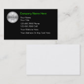 コンピュータ業界カード 名刺 (正面/裏面)