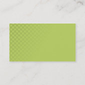 コンピュータ業界(緑) 名刺 (裏面)