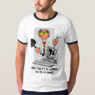 コンピュータ欲求不満 Tシャツ