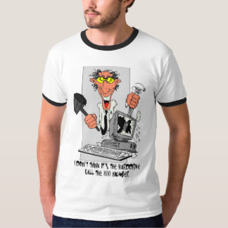 コンピュータ欲求不満 Tシャツ