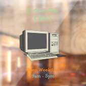 コンピュータ漫画イラストレーション ウィンドウサイン (シート2)