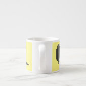 コンピュータ漫画イラストレーション エスプレッソカップ (裏面)