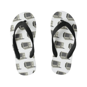 コンピュータ漫画イラストレーション キッズビーチサンダル