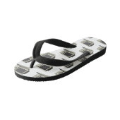 コンピュータ漫画イラストレーション キッズビーチサンダル (アングル)