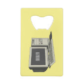 コンピュータ漫画イラストレーション クレジットカード栓抜き (裏面)