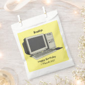 コンピュータ漫画イラストレーション フェイバーバッグ (クリップ留めされた状態)