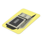 コンピュータ漫画イラストレーション マグネット (左側)