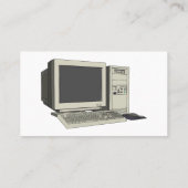 コンピュータ漫画イラストレーション 名刺 (裏面)