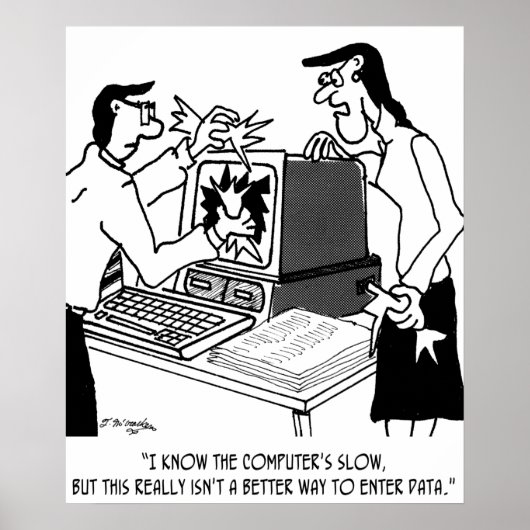 コンピュータ漫画1870 ポスター (正面)