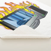 コンピュータ火災シェルパ毛布 シェルパブランケット (3/4)