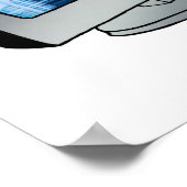 コンピュータ火災ポスター ポスター (角)