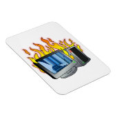 コンピュータ火災用フレキシブルフォトマグネット マグネット (右側)