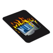 コンピュータ火災用フレキシブルフォトマグネット マグネット (右側)