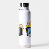 コンピュータ火災金属銅真空絶縁ボトル ウォーターボトル (右面)