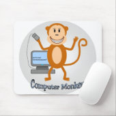 コンピュータ猿のmousepad マウスパッド (マウス)