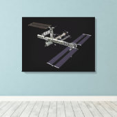 コンピュータ生成ビュー18 キャンバスプリント (インサイチュ (ウッドフロア))