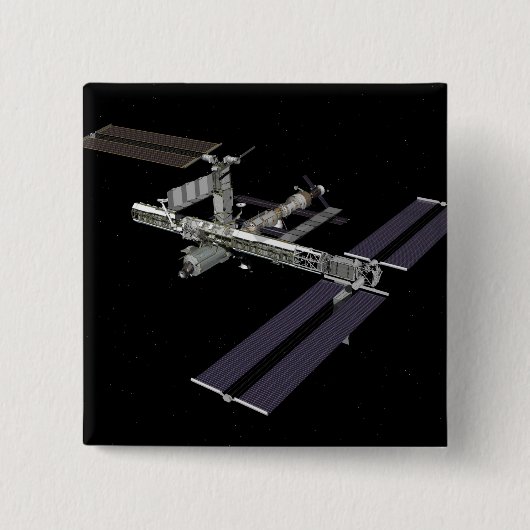 コンピュータ生成ビュー18 缶バッジ (正面)