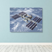 コンピュータ生成ビュー2 キャンバスプリント (インサイチュ (ウッドフロア))