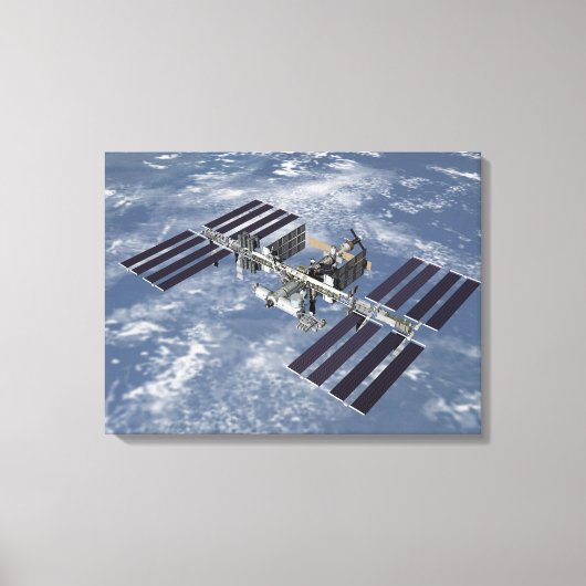 コンピュータ生成ビュー2 キャンバスプリント (正面)