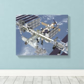 コンピュータ生成ビュー5 キャンバスプリント (インサイチュ (ウッドフロア))