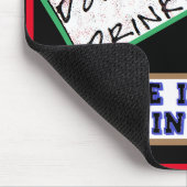 コンピュータ用マウスパッド – ビールを飲むのを心配しない マウスパッド (コーナー)