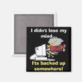 コンピュータ磁石 マグネット (正面/裏面)