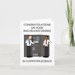 コンピュータ科学の学位 カード