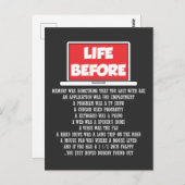 コンピュータ科学ギークプログラマソフトウェアコーダ ポストカード (正面/裏面)