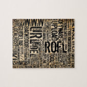 コンピュータ辞書 – ヴィンテージ ジグソーパズル (横)