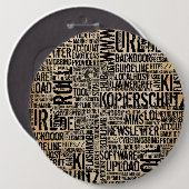 コンピュータ辞書 – ヴィンテージ 缶バッジ (正面&裏面)