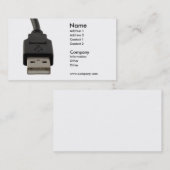 コンピュータ鉛の名刺 名刺 (正面/裏面)